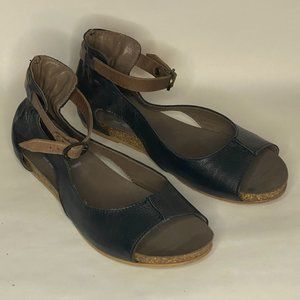 Lili Mill black leather sandals - size 36